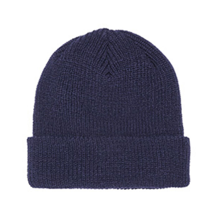 Ribbed Cuffed Knit Beanie Thumbnail