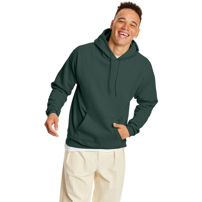 Unisex 7.8 oz., Ecosmart® 50/50 Pullover Hooded Sweatshirt Thumbnail