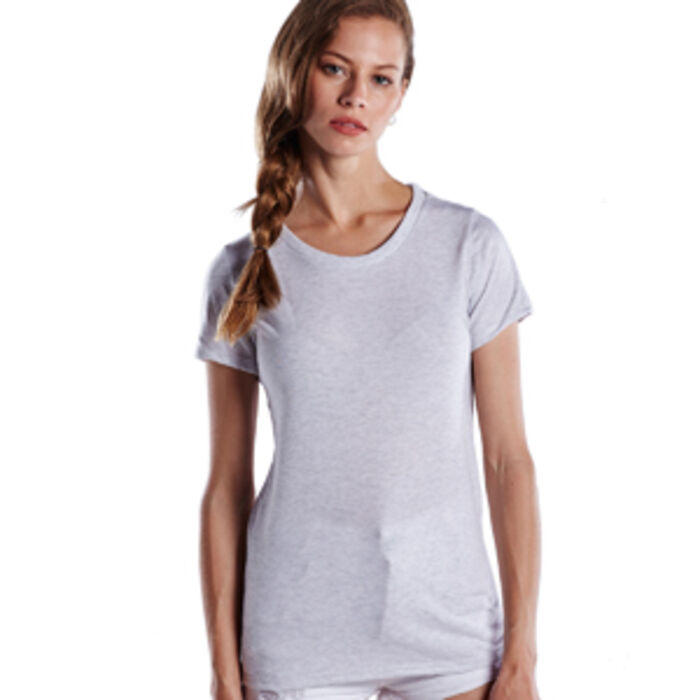 Ladies' Short-Sleeve Triblend Crew Thumbnail