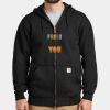 Midweight Hooded Zip Front Sweatshirt Thumbnail