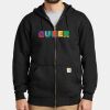 Midweight Hooded Zip Front Sweatshirt Thumbnail